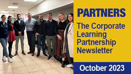 Partners. The Corporate Learning Partnership Newsletter October 2023